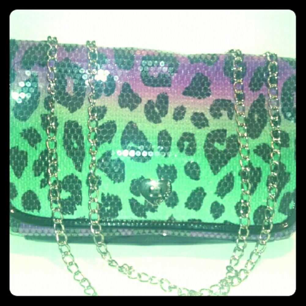 Betsey Johnson sequin bag